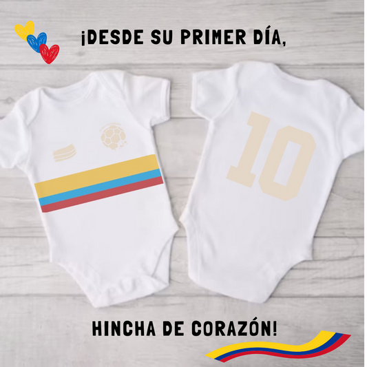 Body o camisas para niños Selección Colombia ¡hoy descuento especial!