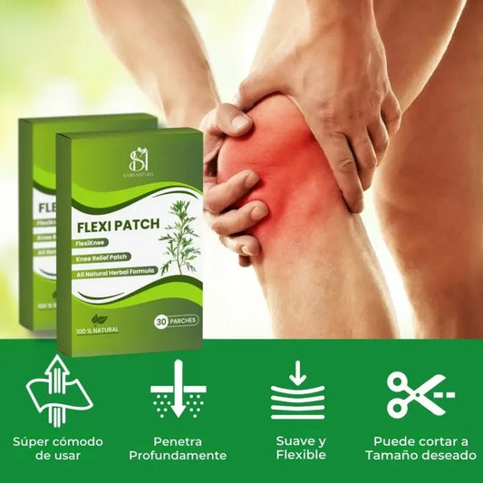 FLEXI PATCH X30 PARCHES PARA ALIVIAR EL DOLOR DE RODILLAS