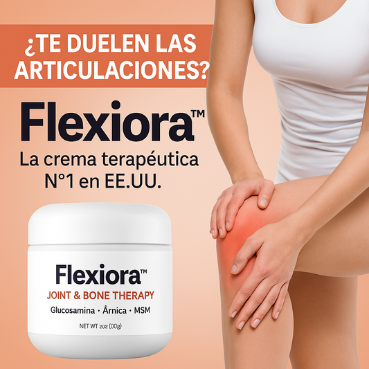 Flexiora™¿Dolor crónico en tus huesos o articulaciones? ¡HOY PAGAS 1 Y LLEVAS 2!