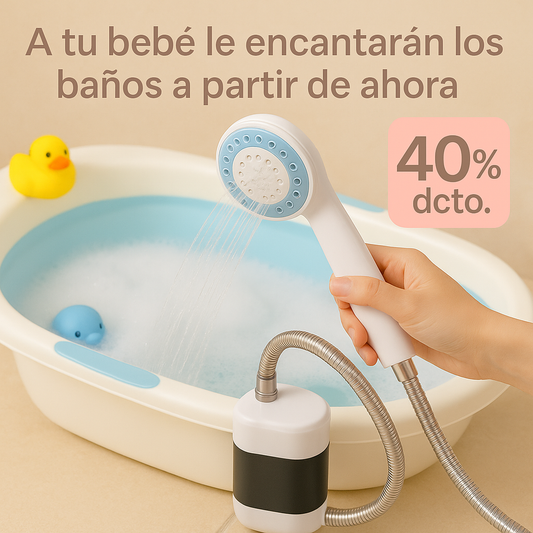 Ducha plegable Agüita - El producto mas vendido en Amazon en julio ¡Hoy 40% de descuento!