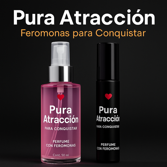 Pura Atracción – Feromonas para Conquistar PARA HOMBRES Y MUJERES