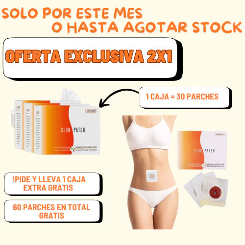Slimpatch Pro quema grasa al descansar PAGUE 1 Y LLEVE 2